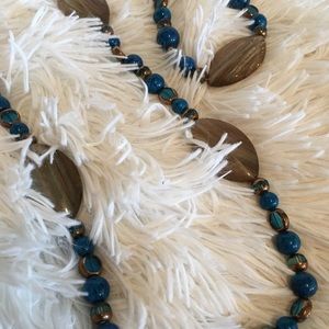 Deco layering necklace